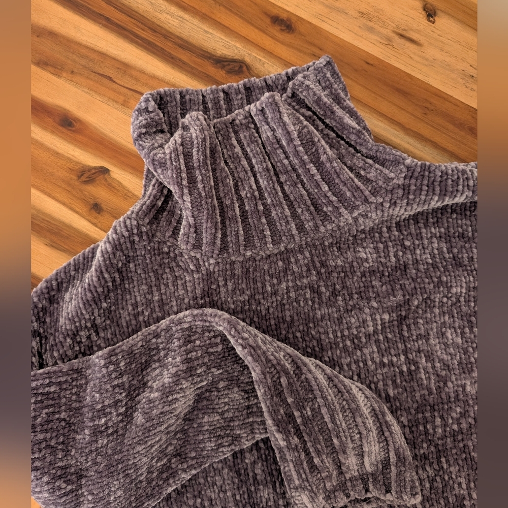 Cynthia Rowley Gray Cowl Neck Sweater